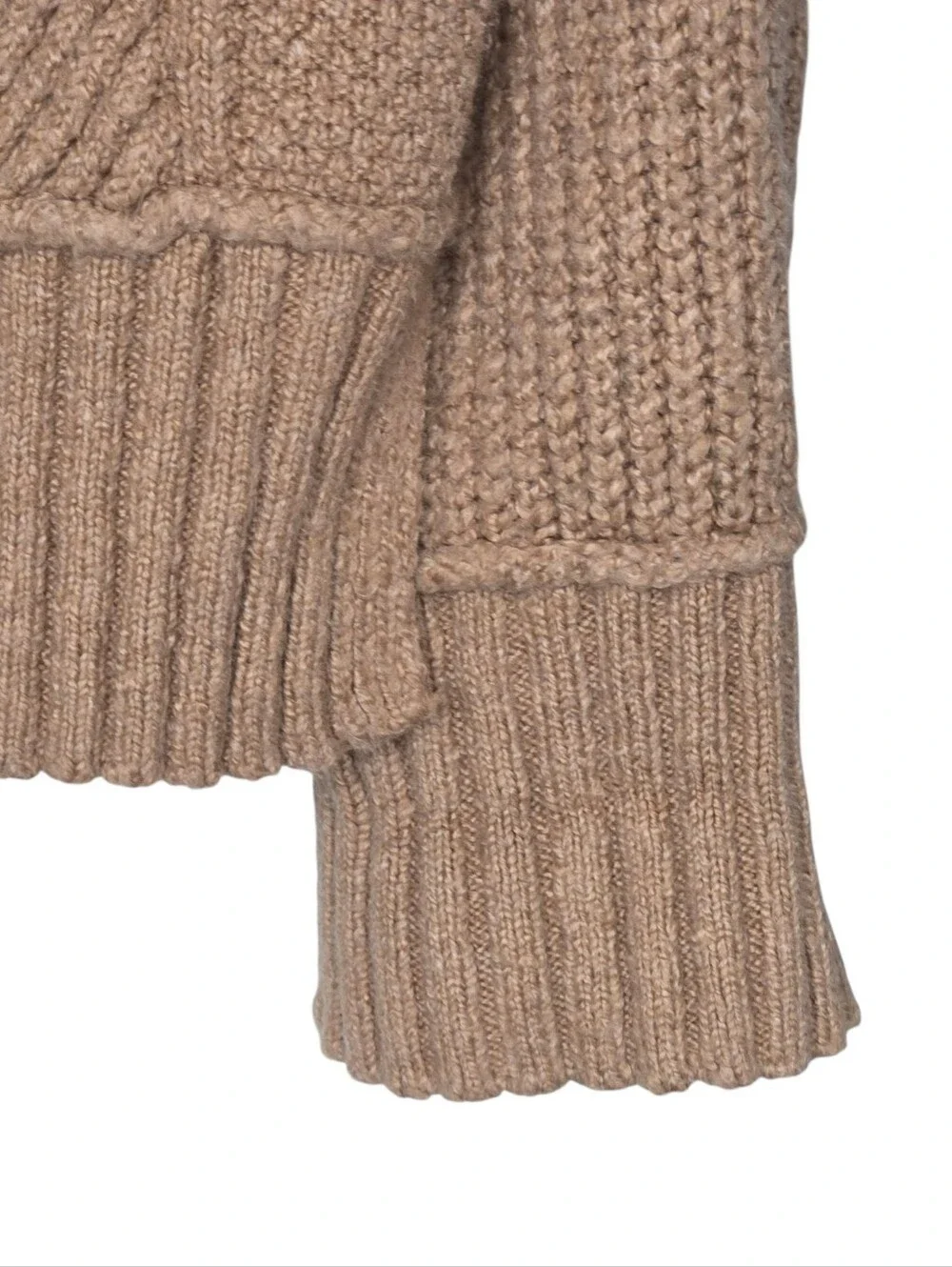 Maeve By Anthropologie Womens Brown The Tillie V Neck Pullover Sweater Small